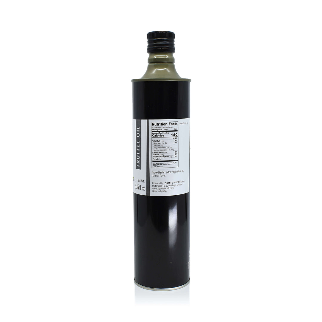 Black truffle extra virgin olive oil